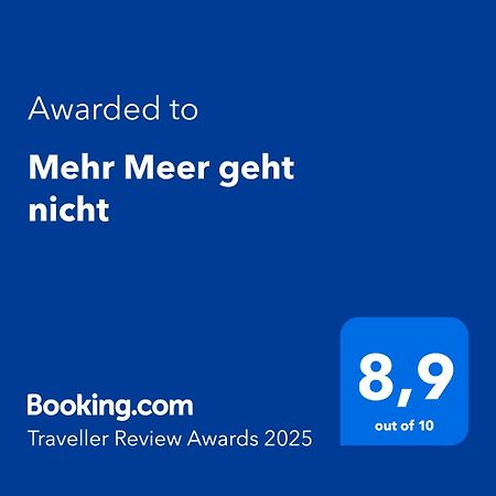 Mehr Meer Geht Nicht Sierksdorf Buitenkant foto